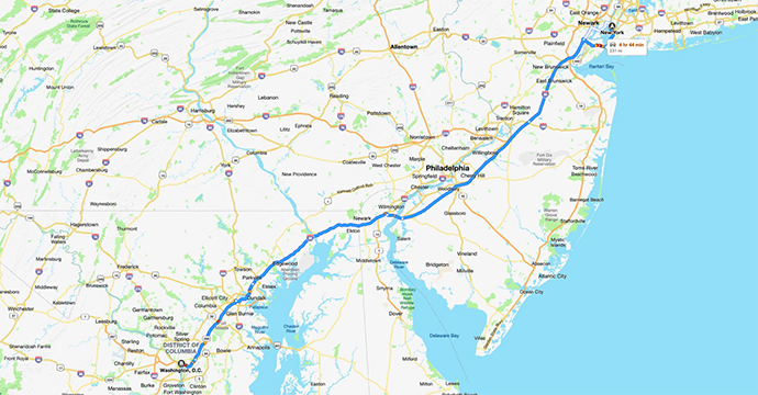interactive mileage tracking sample