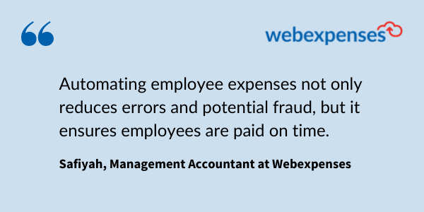 Automate Employee Expenses with Webexpenses Automate Employee Expenses with Webexpenses