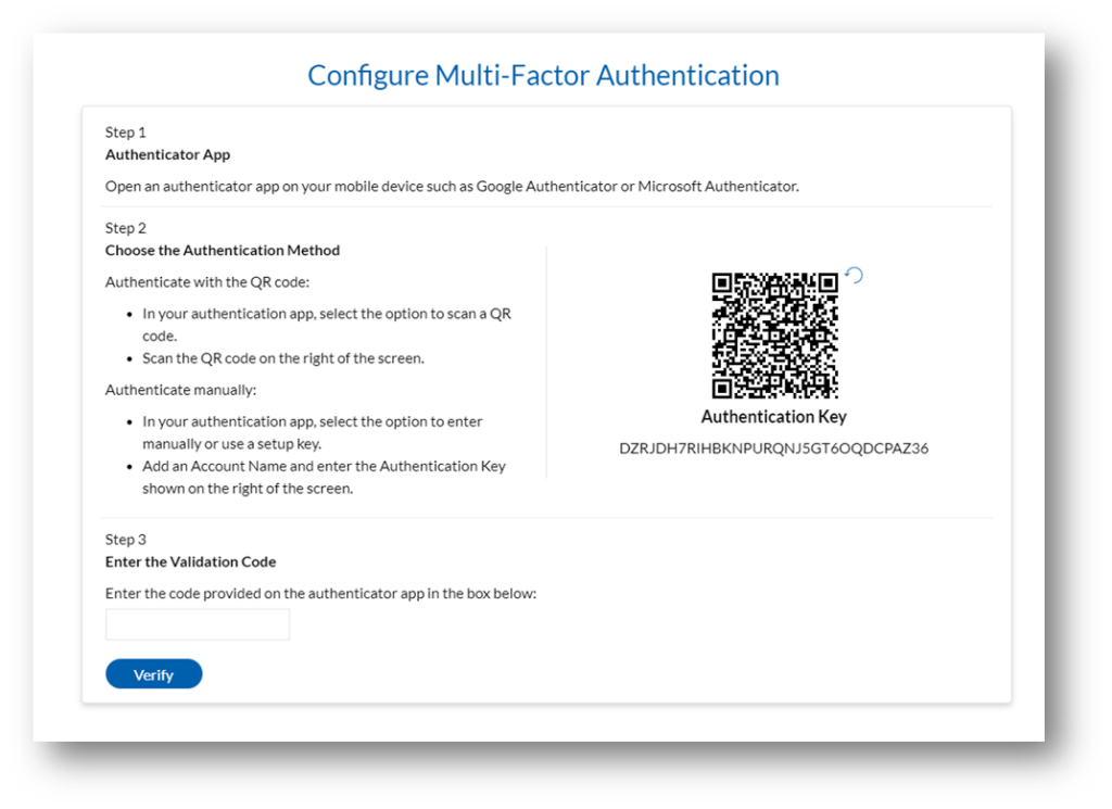 Multi-Factor Authentication (MFA) for users | Webexpenses