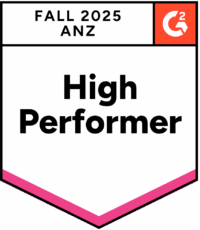 G2 Fall 2025 ANZ High Performer