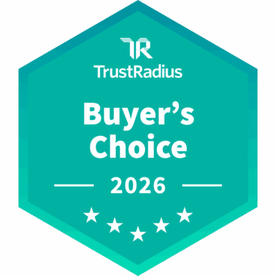 TrustRadius Buyer's Choice 2026 badge
