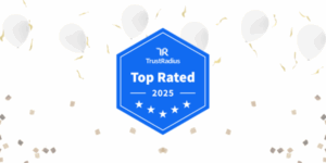 TrustRadius Top Rated award