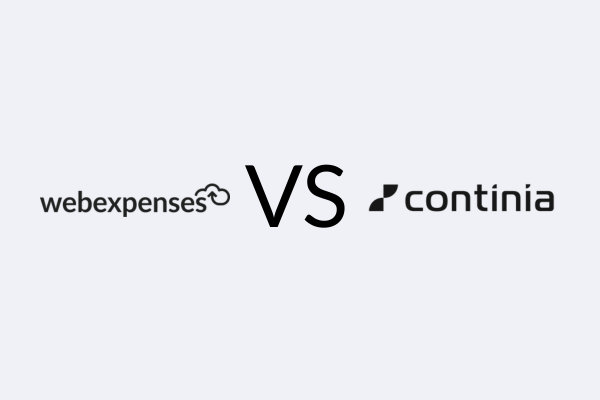Webexpenses VS Continia logos