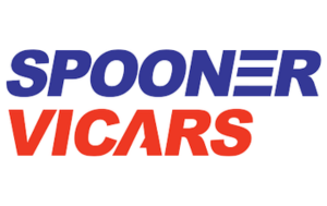 Spooner Vicars blue and red logo