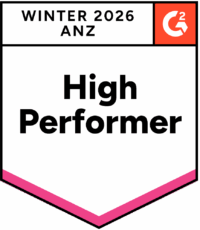 G2 High Performer ANZ 2026 badge