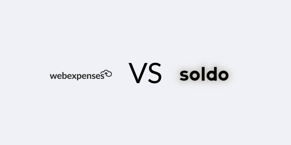 A graphic showing Webexpenses vs Soldo