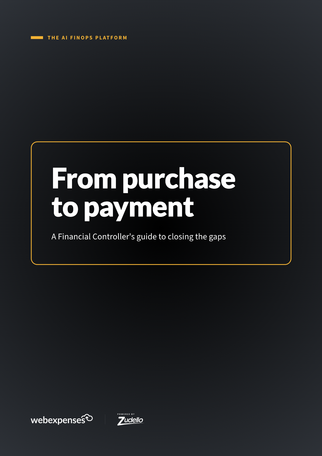 Cover of From purchase to payment