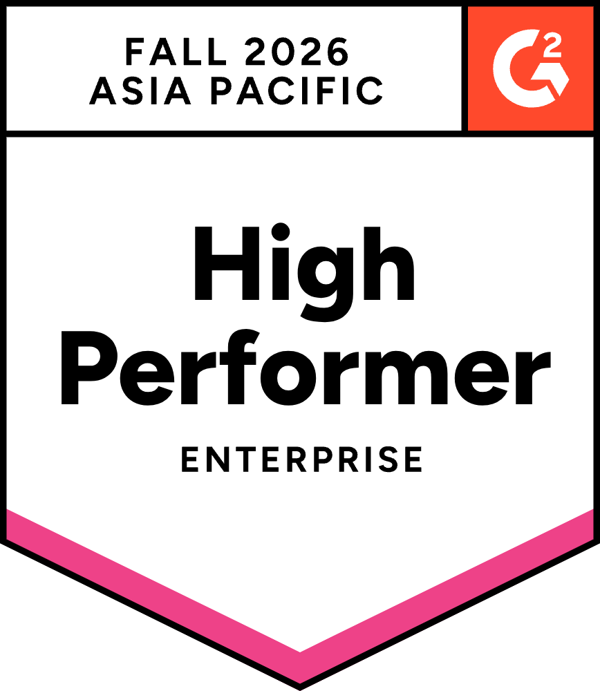 G2 High Performer Enterprise Asia Pacific, Fall 2026
