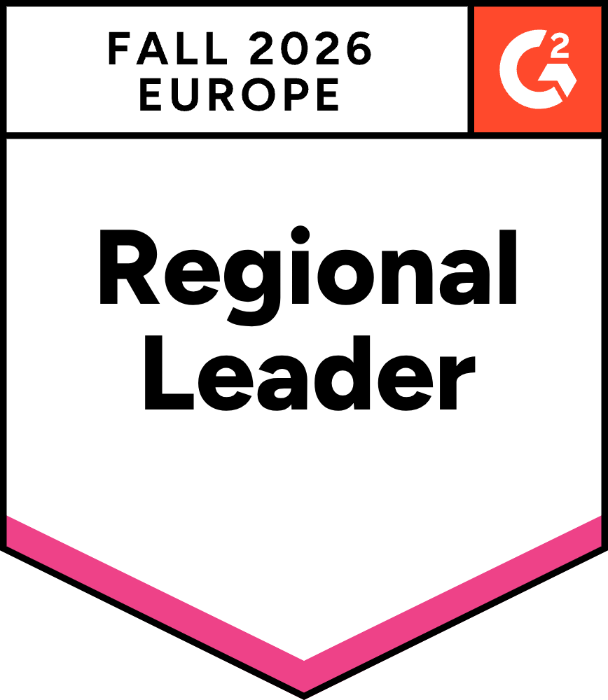 G2 Regional Leader Europe, Fall 2026